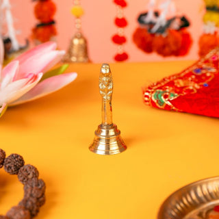 Pooja Bell (Ghanti) – Pure Brass Bell for Mandir