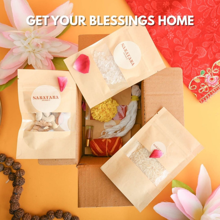 Prasad Box – Freshly Prepared Puja Prasadam