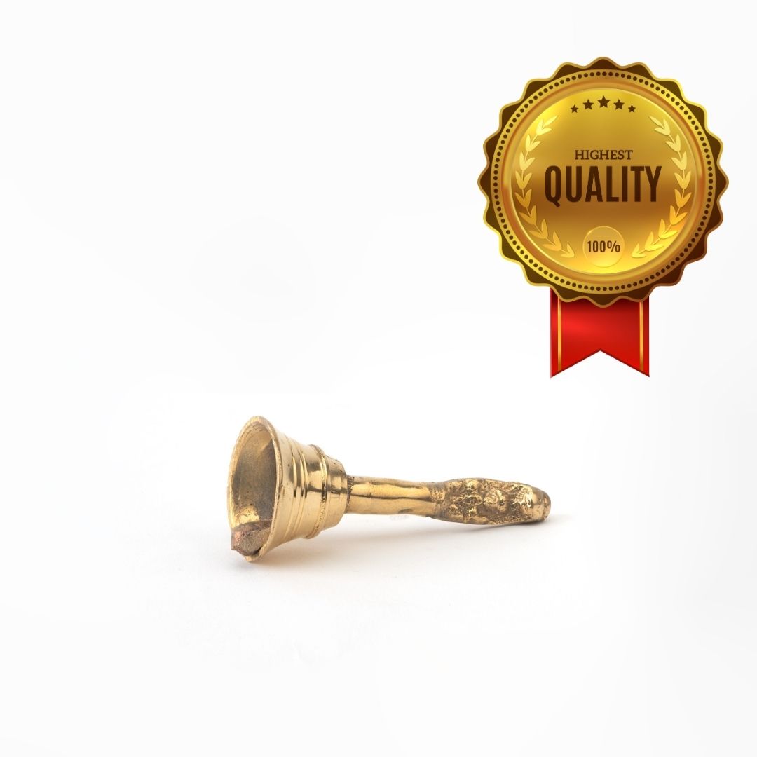 Pure Brass Pooja Bell