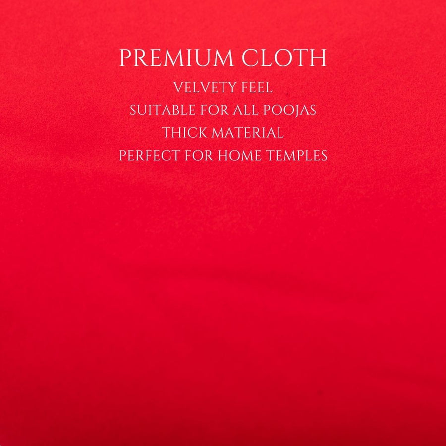 Red Cloth for Pooja 