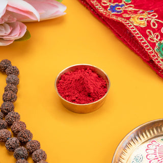 Roli (Kumkum) for Puja – Sacred Red Tilak Powder (30g)
