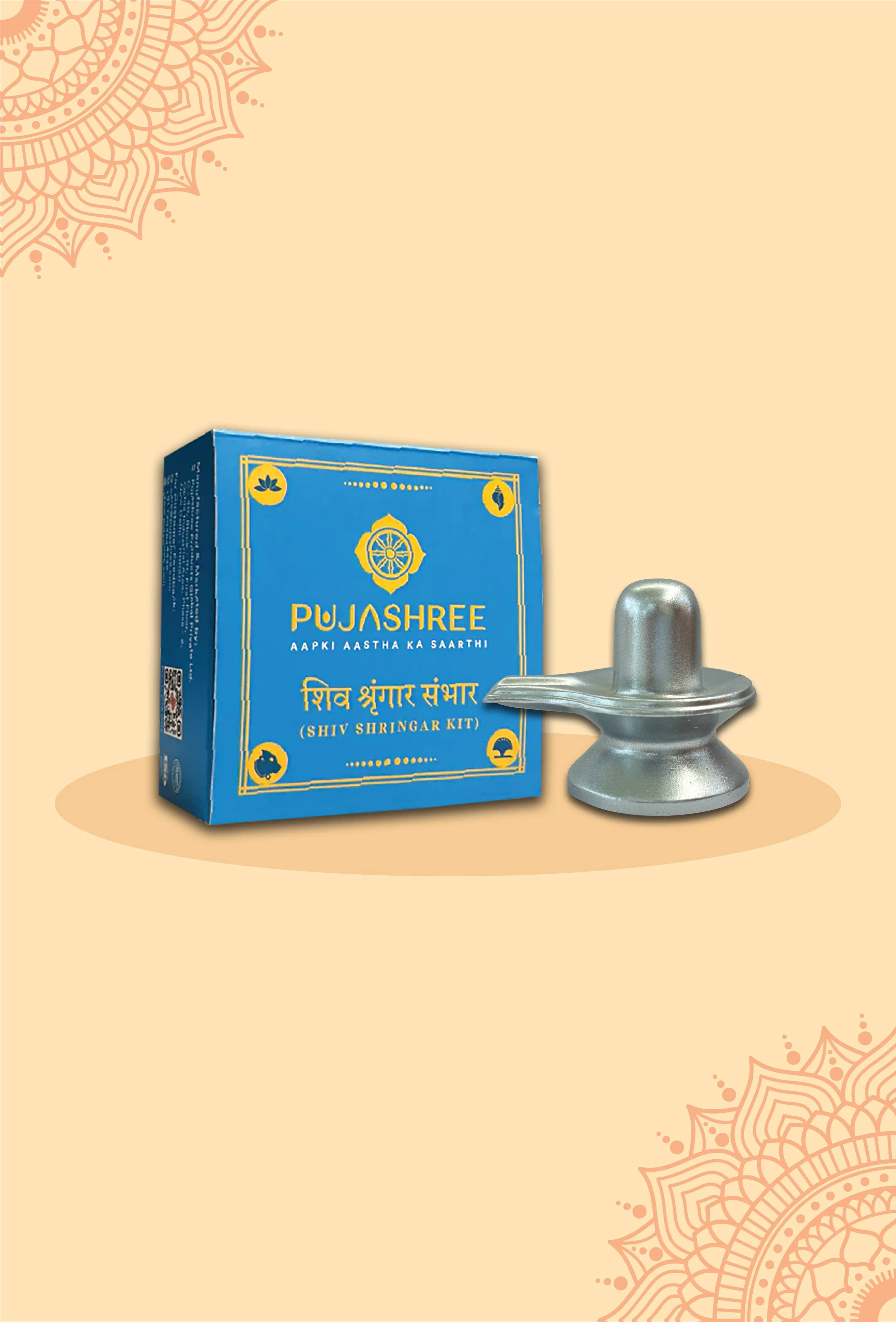 Shiv Shringar Kit & Parad Shivling Combo by Pujashree | Sanatana Journey