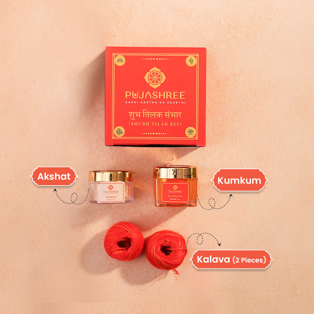 Shubh Tilak Kit by Pujashree | Sanatana Journey