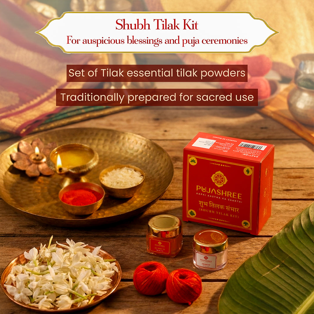 Shubh Tilak Kit by Pujashree | Sanatana Journey