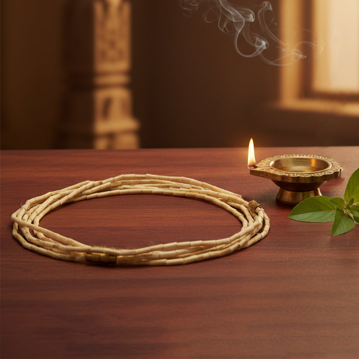 Tulsi Kanthi Mala – Sacred Garland of Devotion by Pujashree | Sanatana Journey