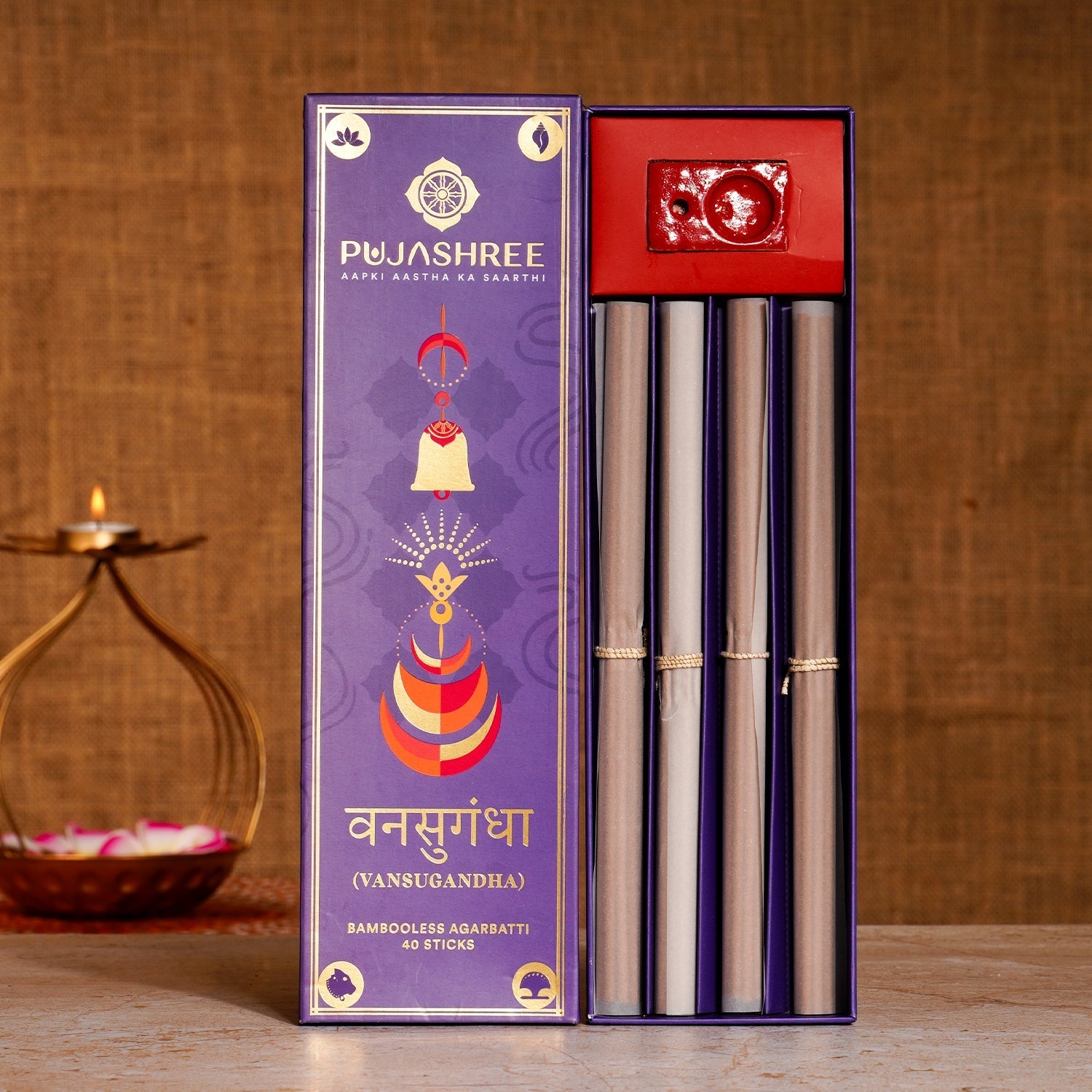 Vansugandha Bambooless Agarbatti – Fresh Aroma for a Calm Mind & Sacred Surroundings