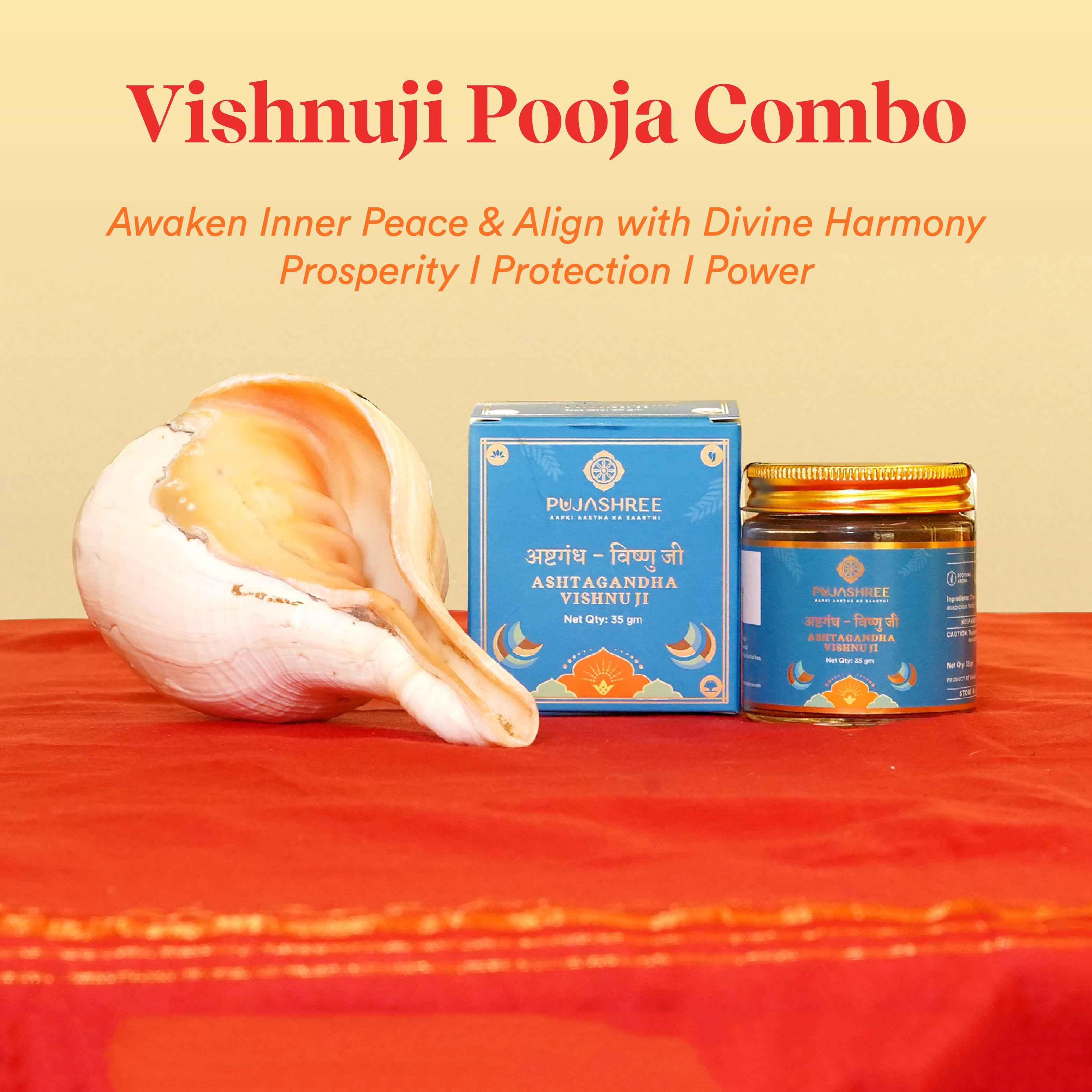 Vishnuji Puja Combo by Pujashree | Sanatana Journey