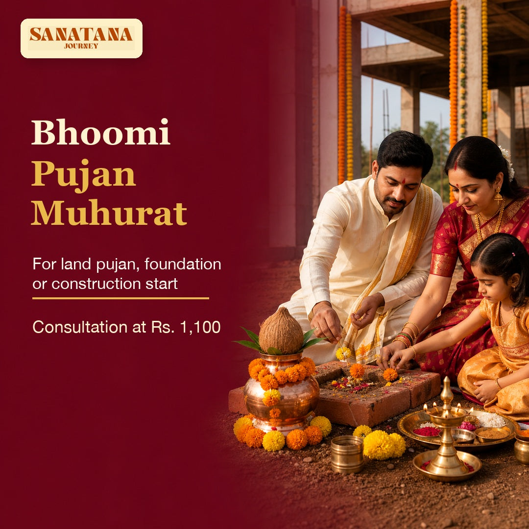 Bhoomi Pujan Muhurat Consultation for construction start and foundation