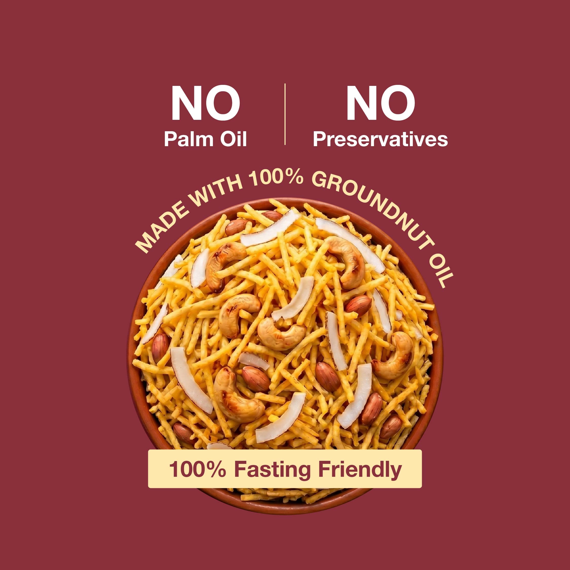 Vratam All-in-One Vrat Snacks Combo – 4 Flavours