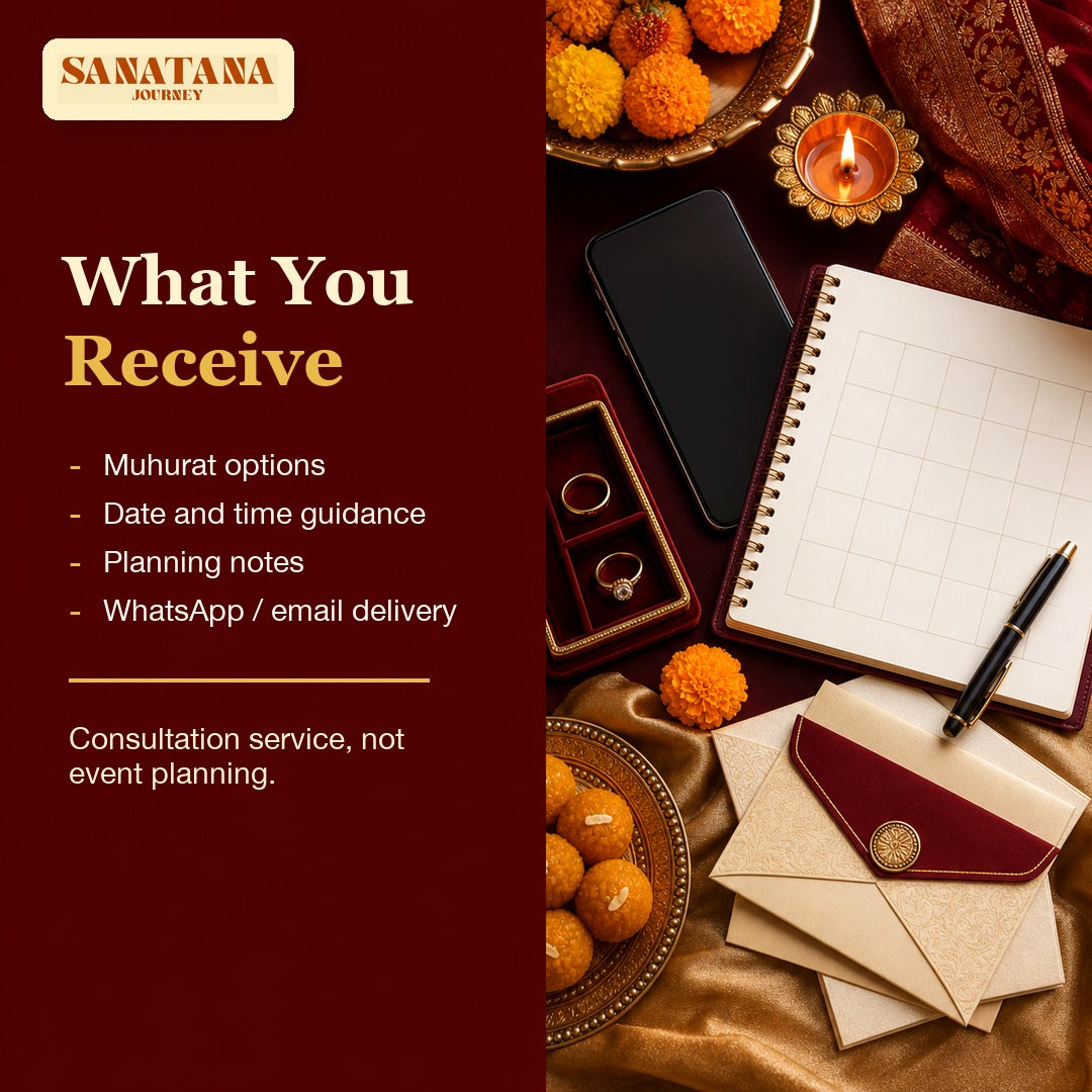 What you receive in engagement and roka muhurat consultation