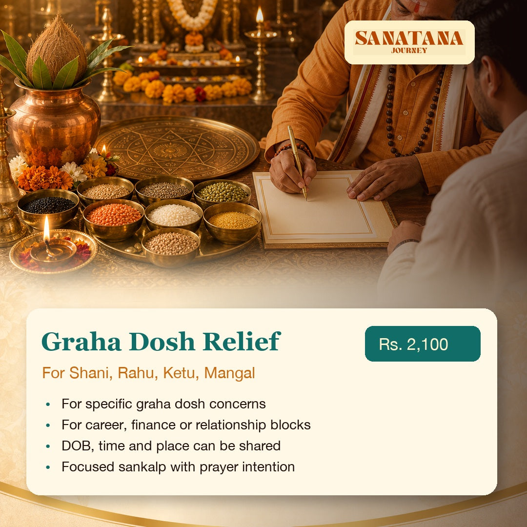 Graha Dosh Relief Sankalp for Shani Rahu Ketu Mangal