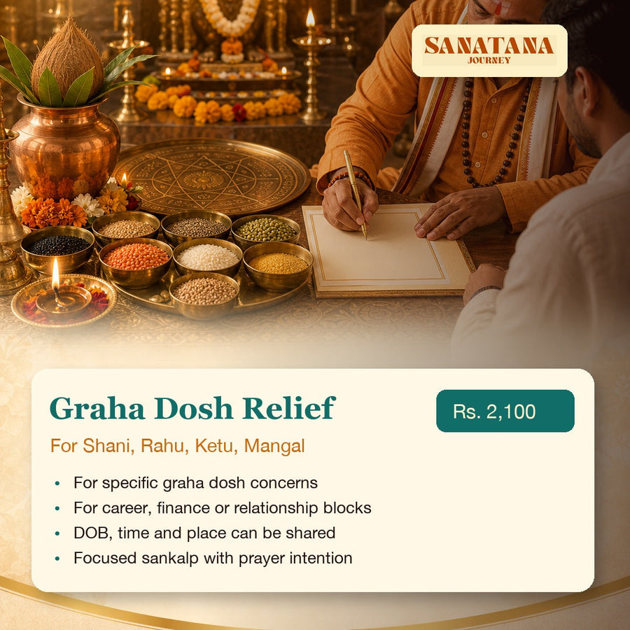 Graha Dosh Relief Sankalp for Shani Rahu Ketu Mangal