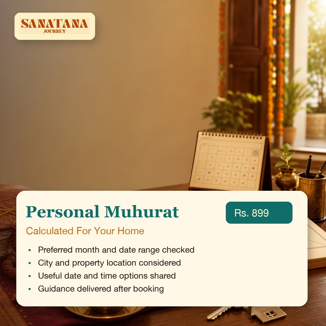 Personal Griha Pravesh Muhurat consultation Rs 899