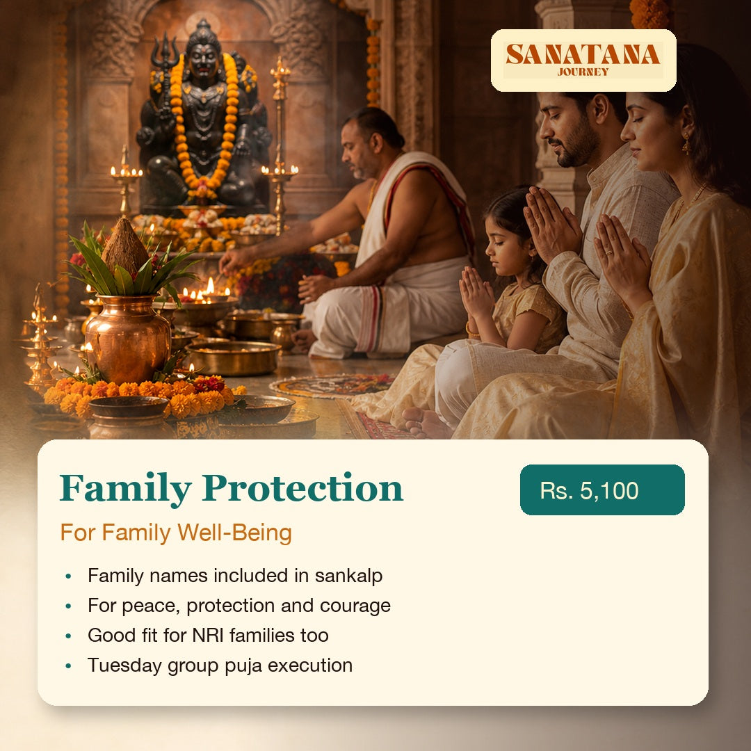 Kaal Bhairav Family Protection Sankalp Puja Rs 5100 Tuesday group puja