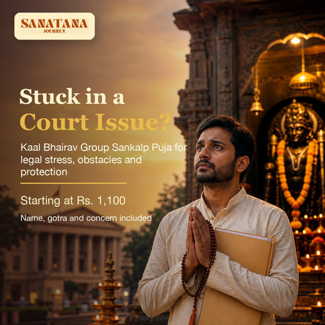 Kaal Bhairav Group Sankalp Puja for court issue legal stress obstacles and protection