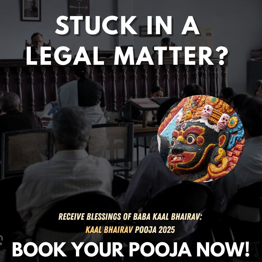 Kaal Bhairav Pooja For Success in Legal Matters (9 Dec 2025)