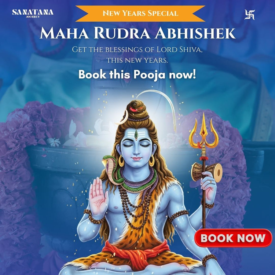 Maha Rudrabhishek Puja Online – New Year Special Blessings for Success and Peace