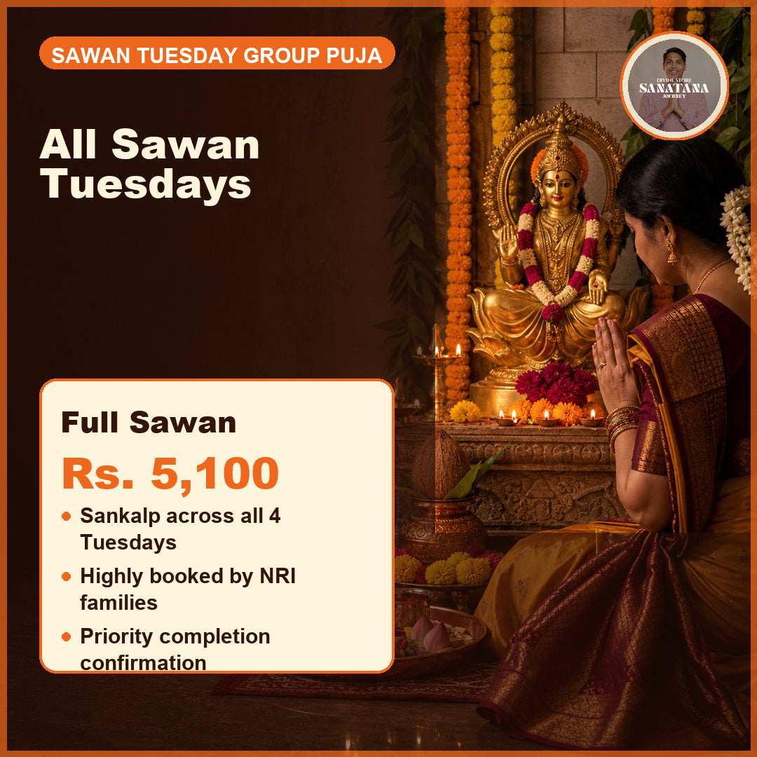 All Sawan Tuesdays Mangala Gauri Sankalp Puja Rs 5100