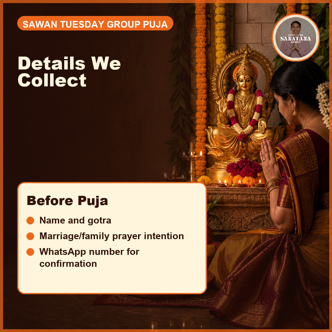 Mangala Gauri Puja details collected name gotra prayer intention WhatsApp