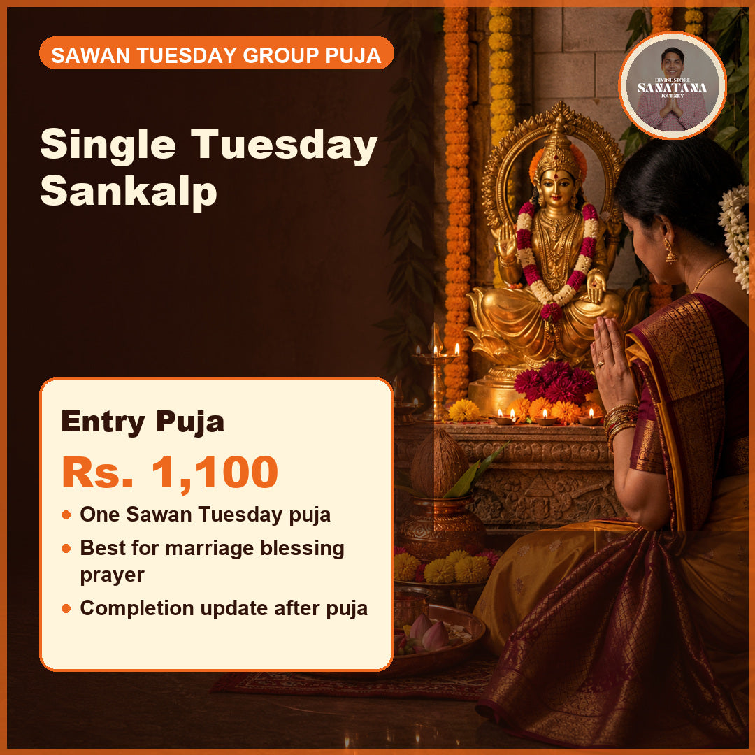 Single Tuesday Mangala Gauri Sankalp Puja Rs 1100