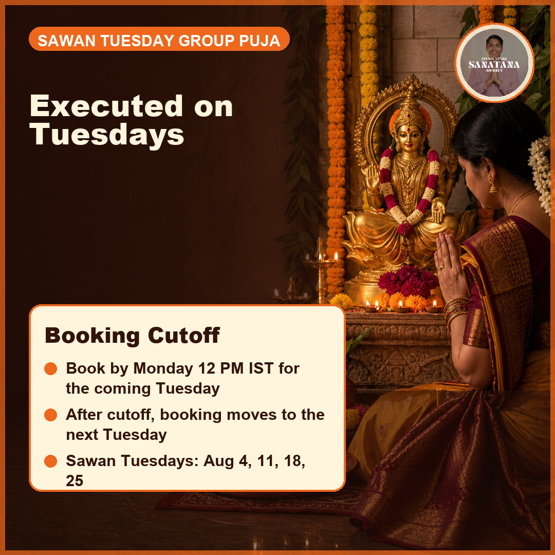 Mangala Gauri Puja Tuesday execution booking cutoff Monday 12 PM IST