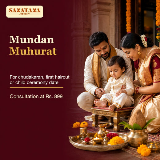 Mundan Muhurat Consultation for child ceremony date