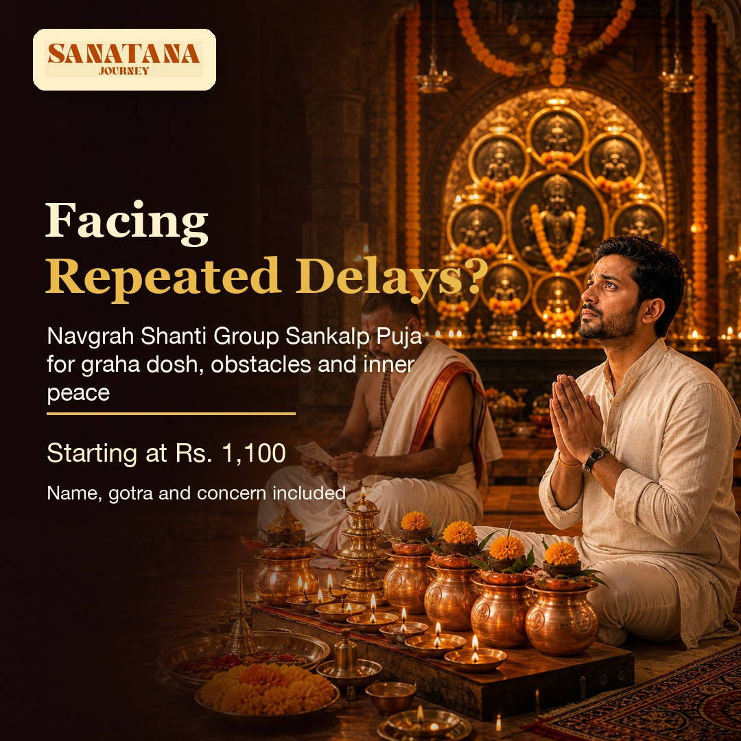 Navgrah Shanti Puja for repeated delays and graha dosh