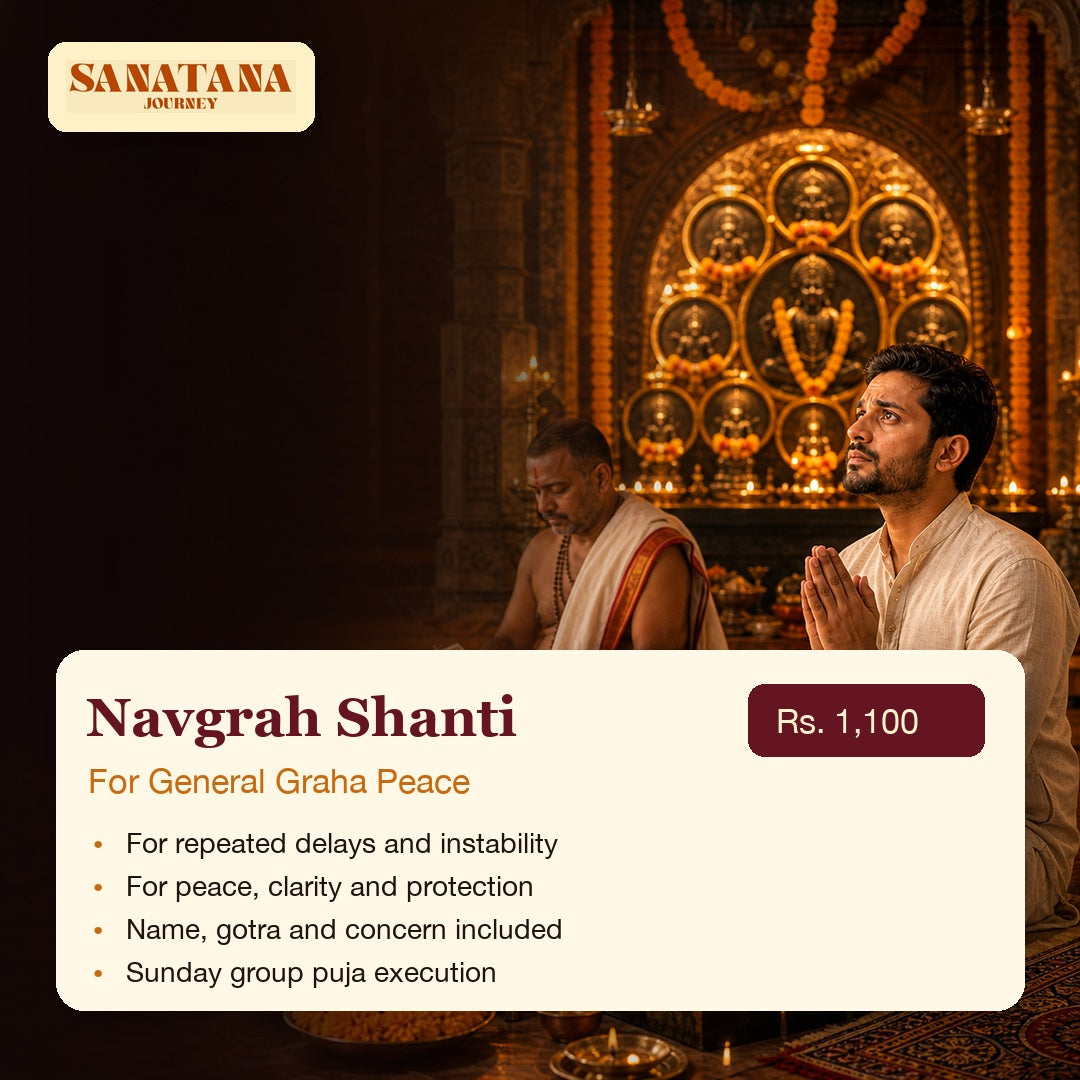 Navgrah Shanti Group Sankalp Puja Rs 1100