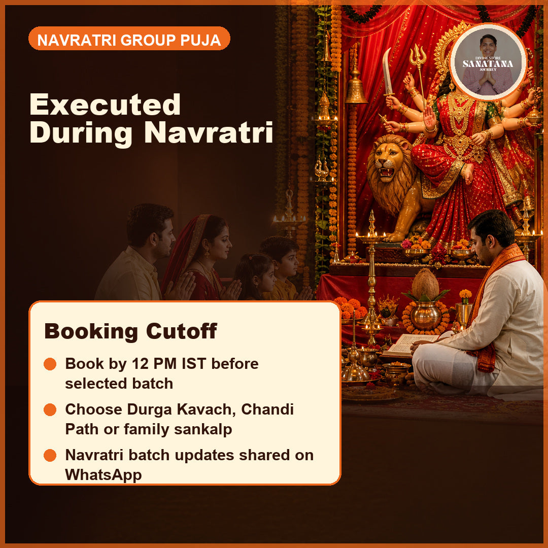 Navratri Durga Puja booking cutoff and selected batch execution