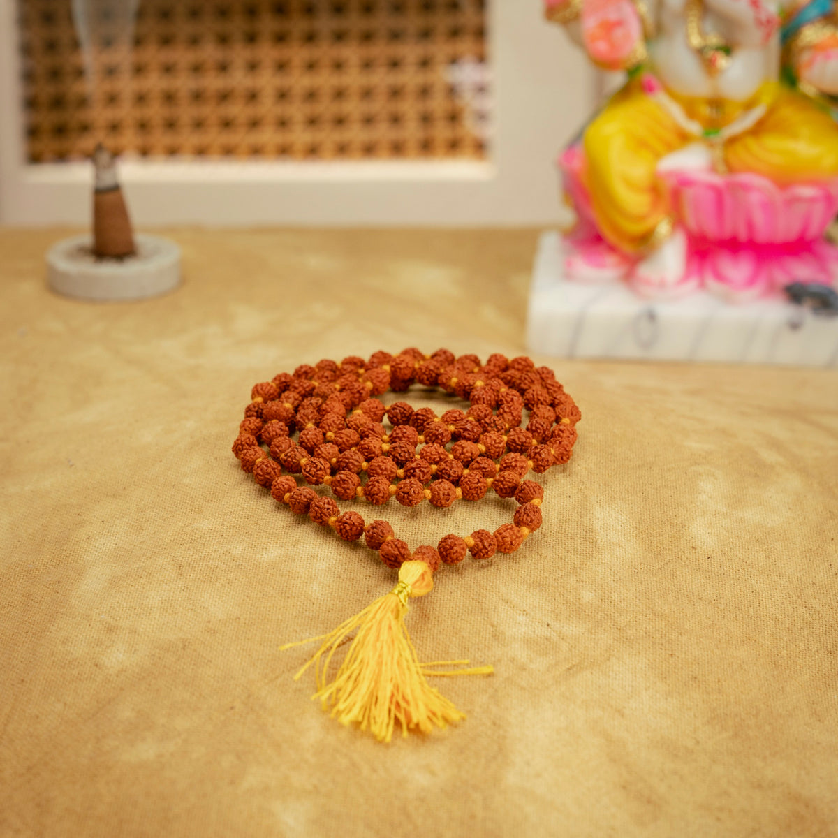 Original Panch Mukhi Rudraksha mala with 108 beads