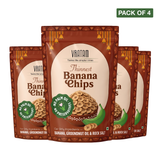Vratam Thin Banana Chips – Pack of 4 (4 × 120g)