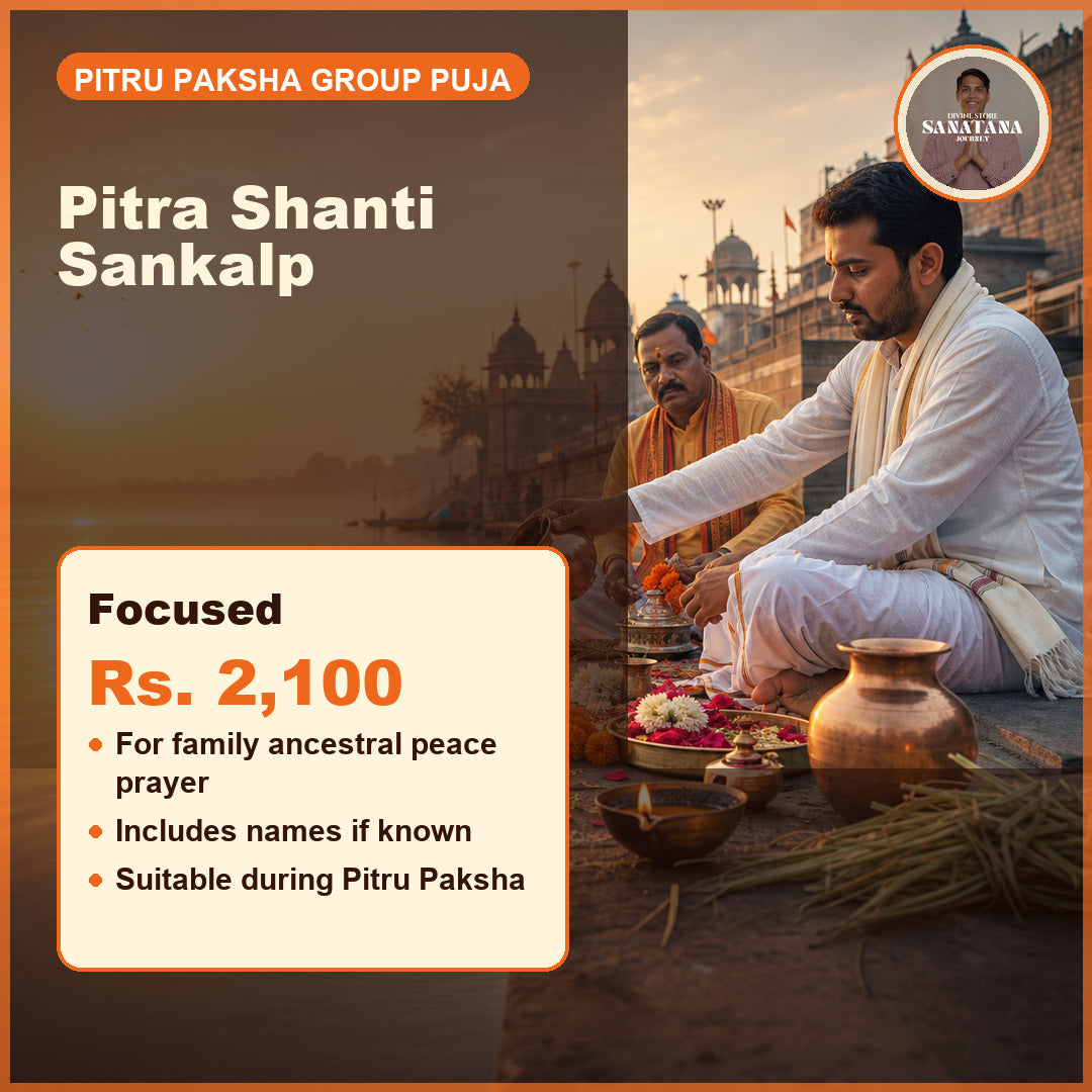 Pitra Shanti Sankalp Puja Rs 2100 for family ancestral peace