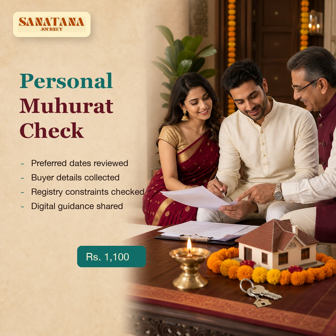 Property purchase muhurat consultation price Rs 1100