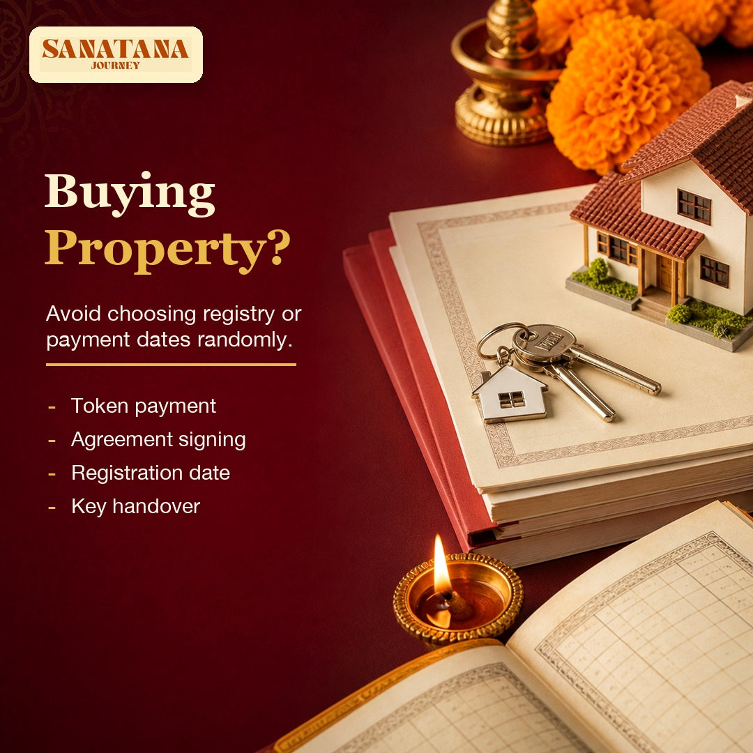 Choose an auspicious property purchase registration date