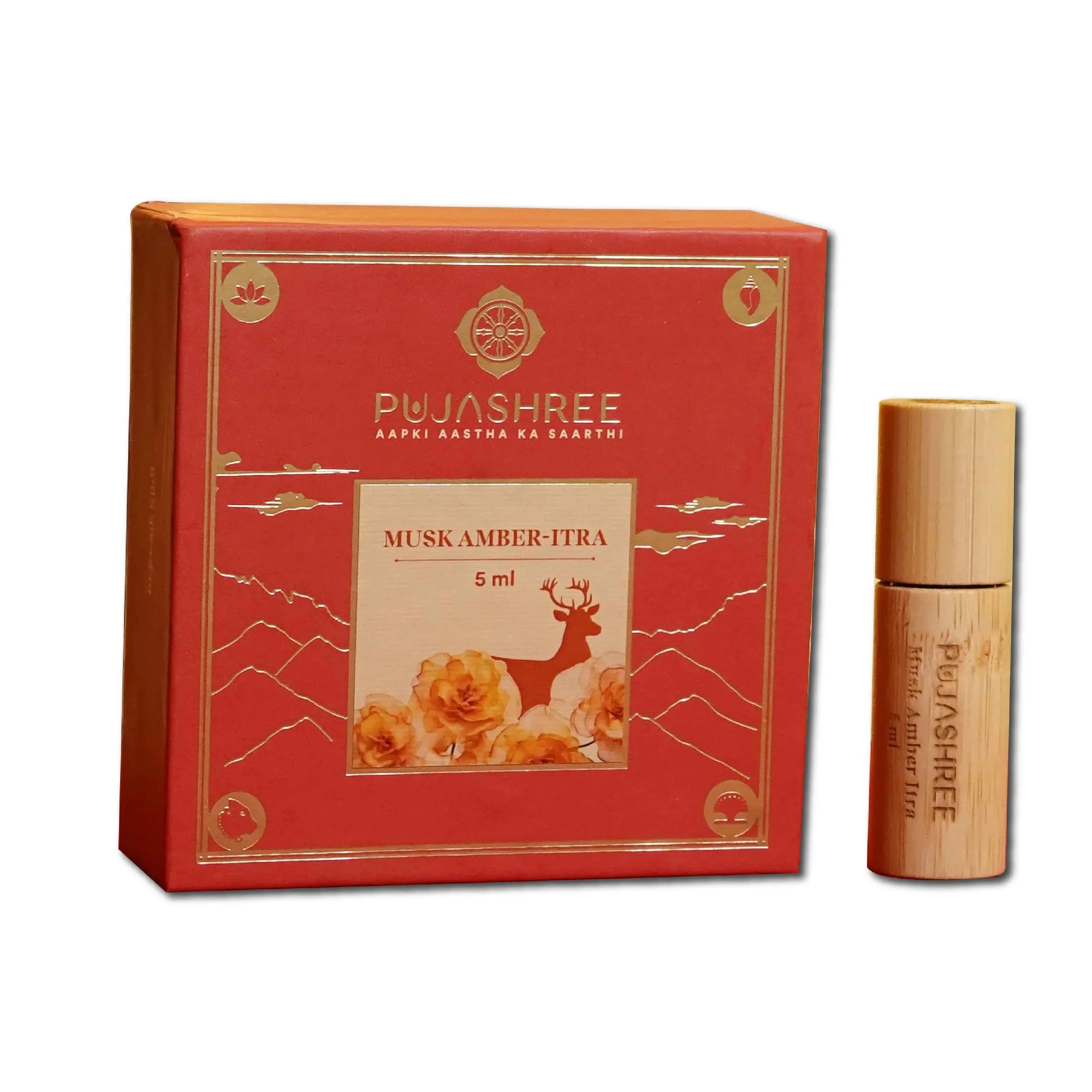 Itra Musk Amber 5 ml by Pujashree | Sanatana Journey