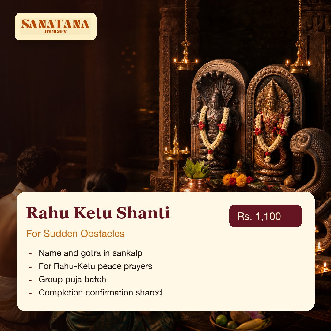 Rahu Ketu Shanti Sankalp variant Rs 1100
