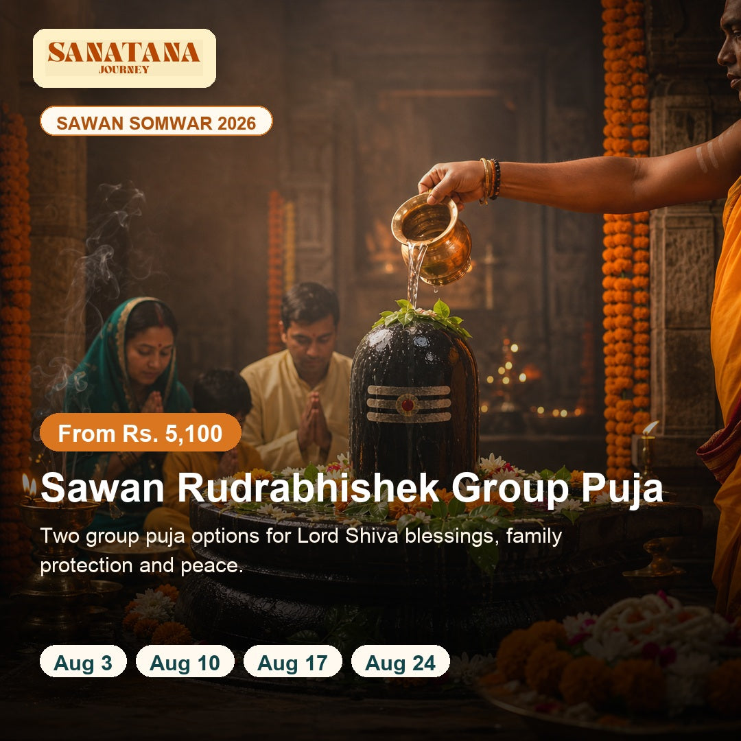 Sawan Rudrabhishek group puja service
