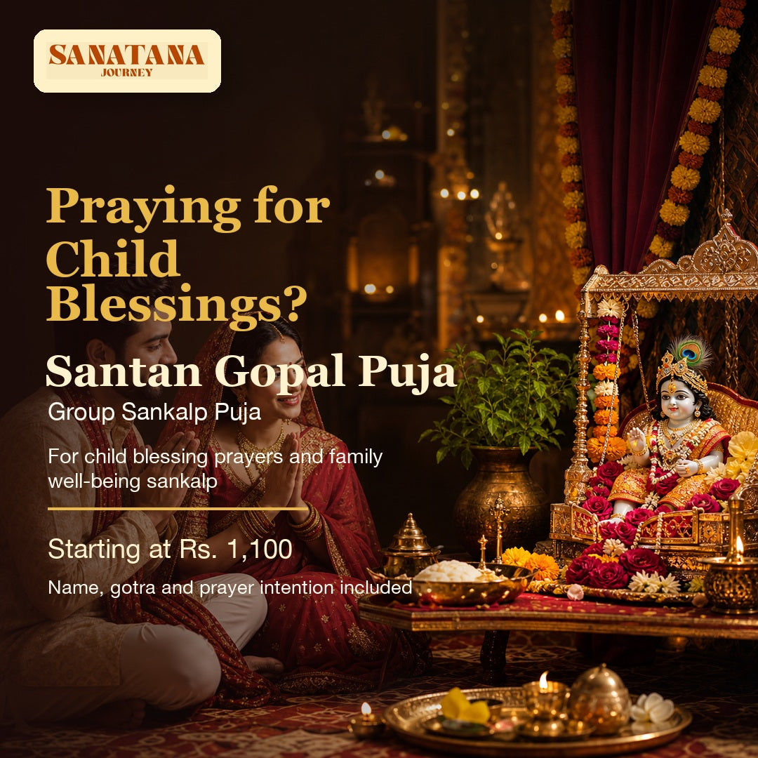 Santan Gopal Group Sankalp Puja for child blessing prayers