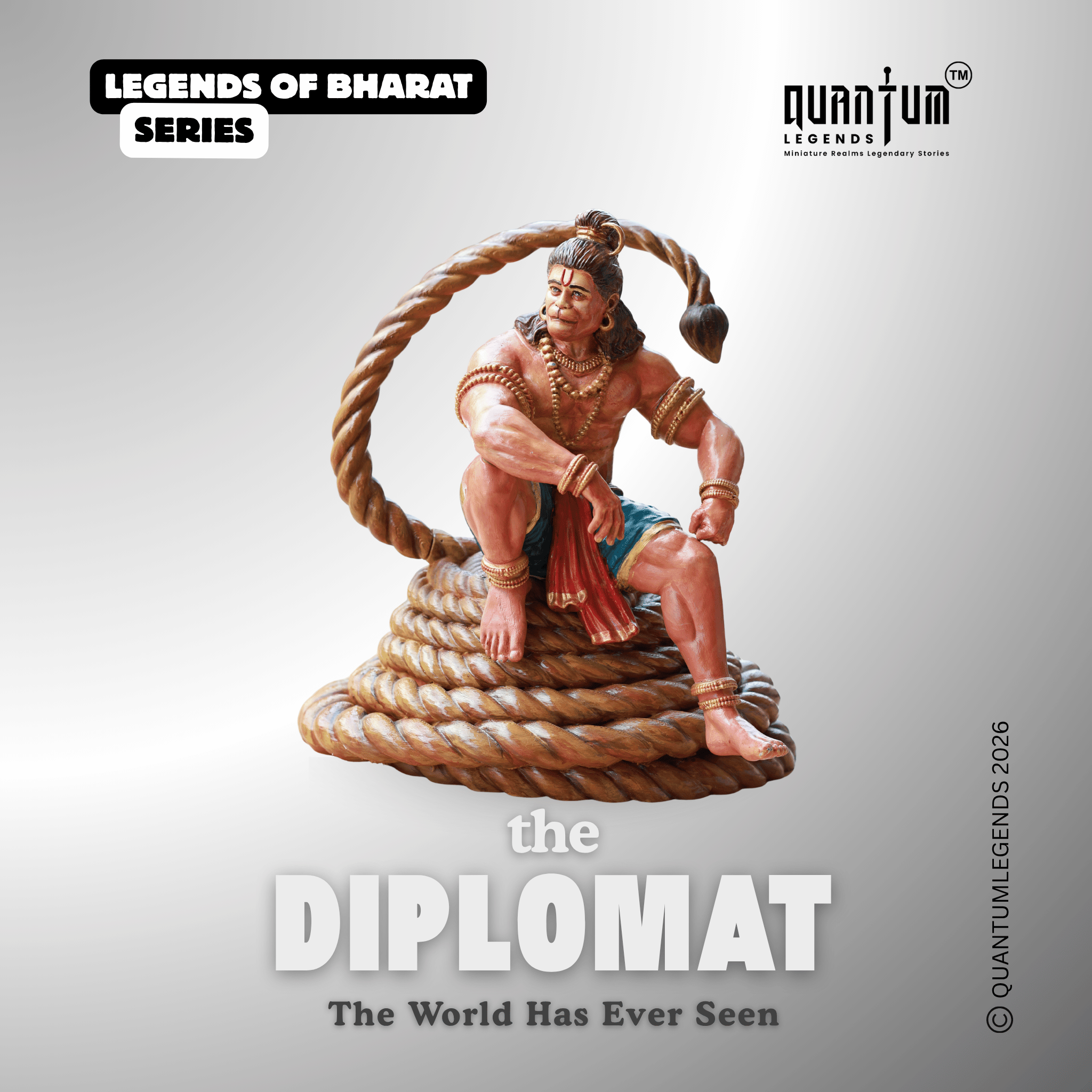 Hanuman Ji Diplomat collectible product detail view