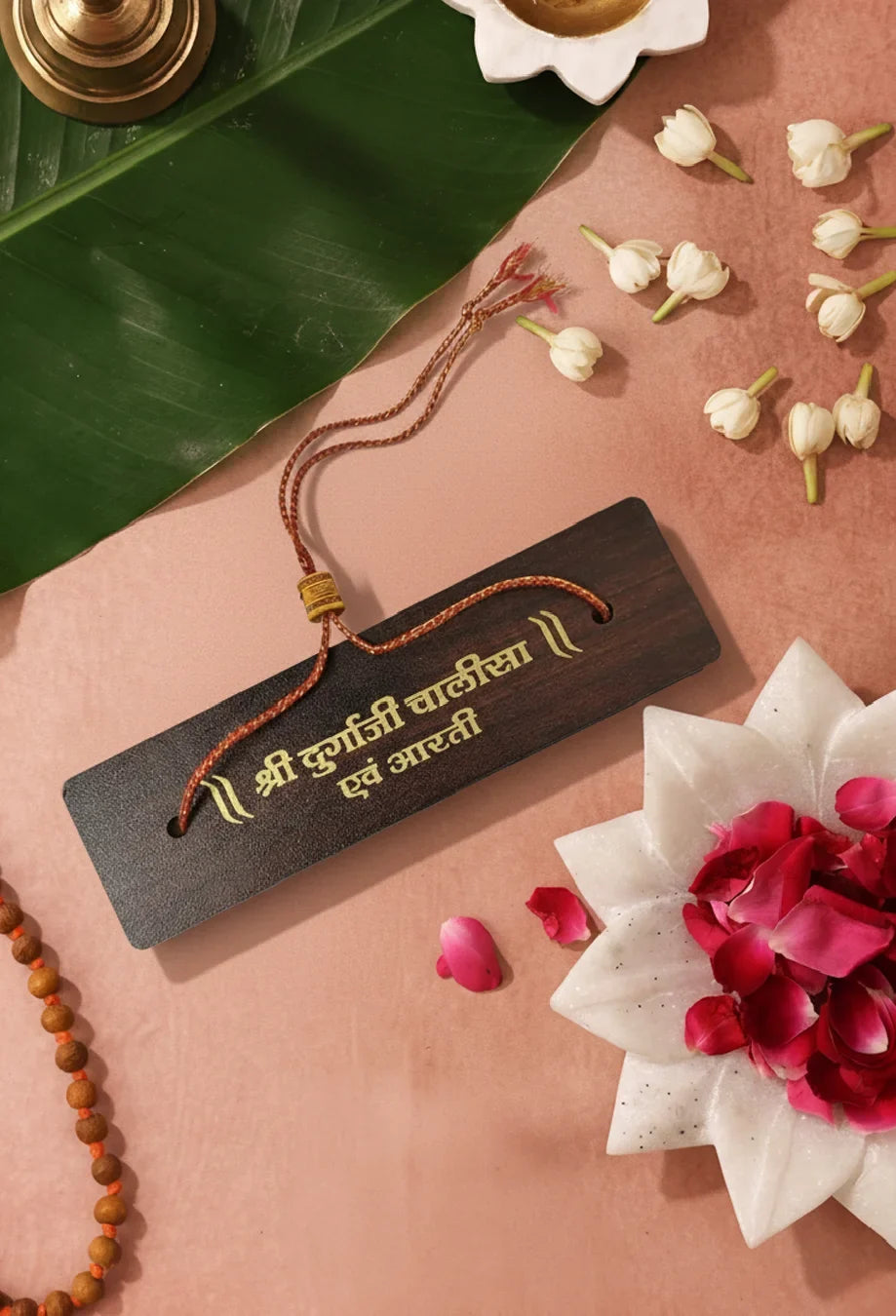 Wooden Durga Chalisa by Pujashree | Sanatana Journey