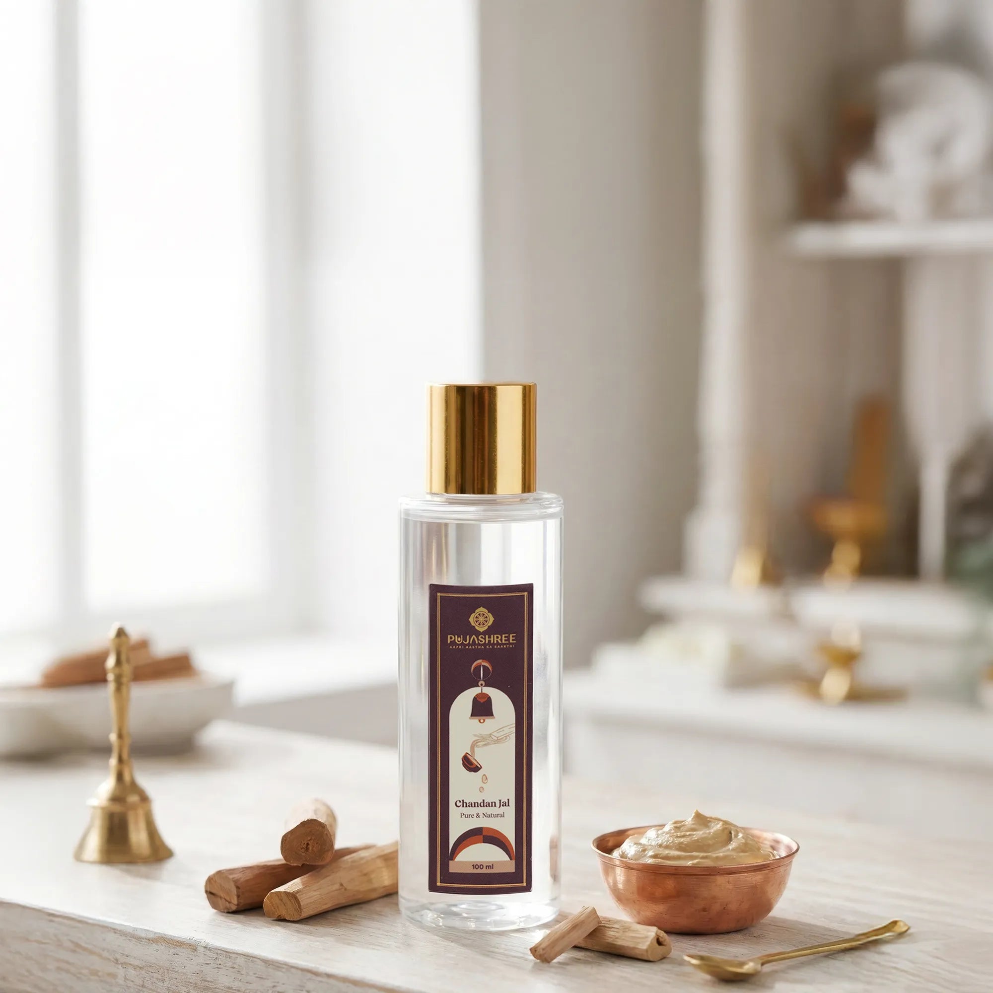 Chandan Jal 100 ml by Pujashree | Sanatana Journey